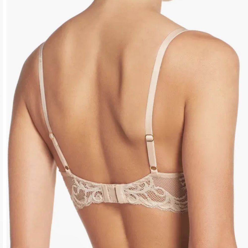 NATORI Feathers Plunge T-Shirt Basics Bra ❤️NWT❤️IN STORES❤️ - Picture 2 of 4